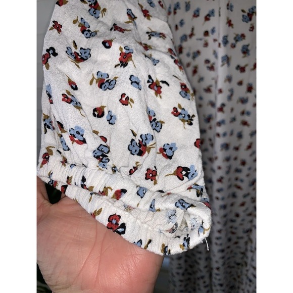 The Nines by Hatch Floral Button Front Dress Women's XL Soft Flowing - Picture 4 of 7